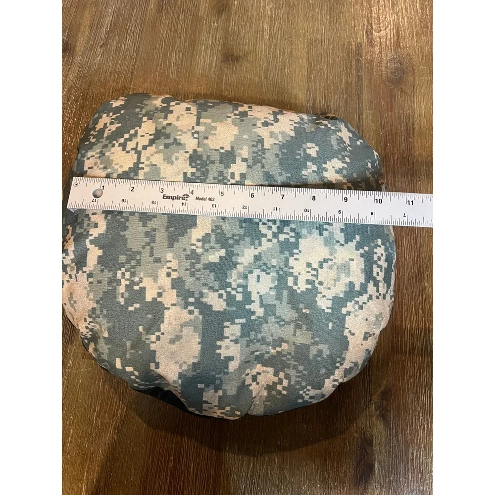 Digital Camo ACU Pattern Round Thermapillow Seat Cushion with Handle 11 inch